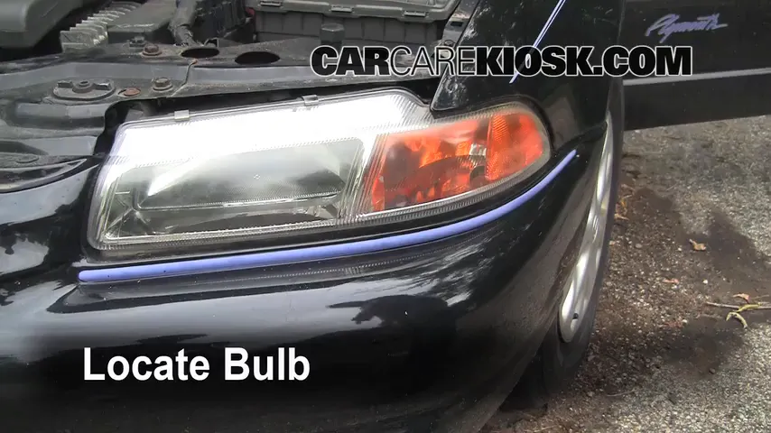 1996 Plymouth Breeze 2.0L 4 Cyl. Lights Turn Signal - Front (replace bulb)